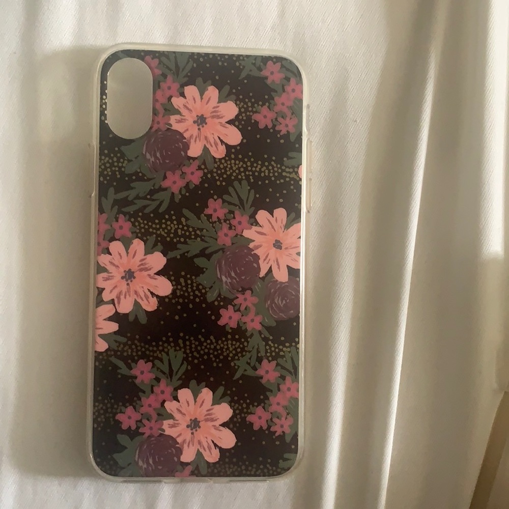 iPhone X case. Brand unknown. Used but in good condition.